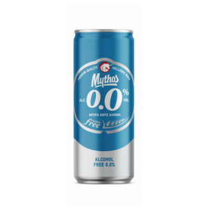 Mythos bier 0,0%, per 4 blikjes van 330 ml