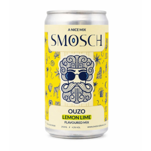 Smosch cocktail ouzo lemon / lime